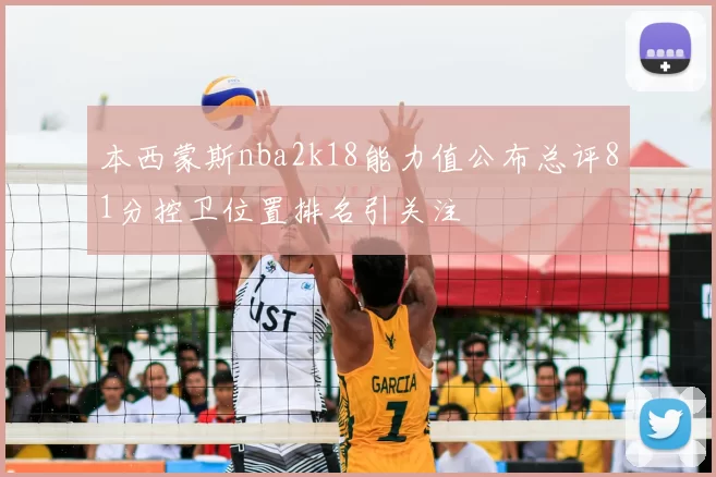 本西蒙斯nba2k18能力值公布总评81分控卫位置排名引关注