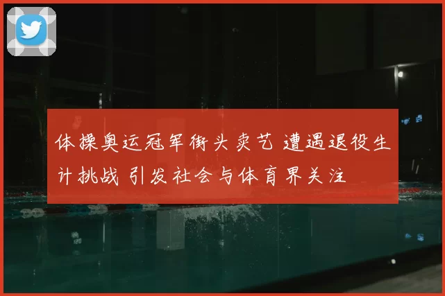 体操奥运冠军街头卖艺 遭遇退役生计挑战 引发社会与体育界关注