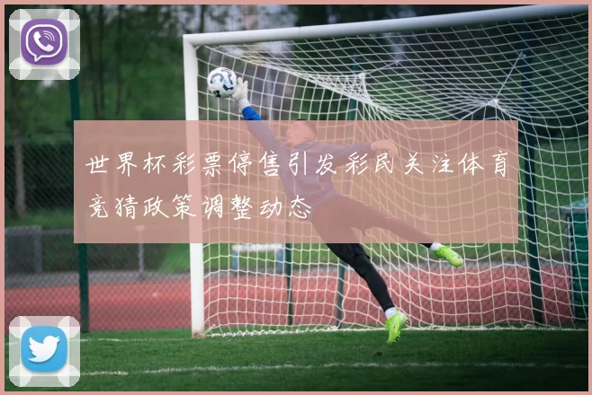 世界杯彩票停售引发彩民关注体育竞猜政策调整动态